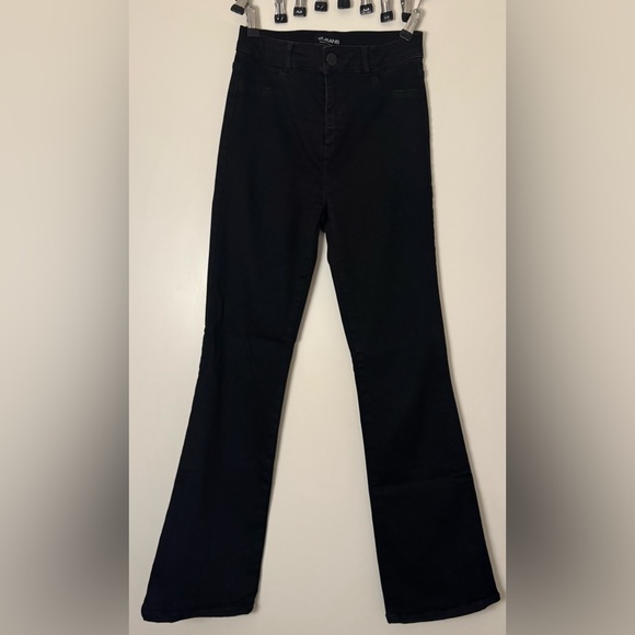 FitJeans Women’s Flared Fit Jeans | Black | Size L - Picture 4 of 8